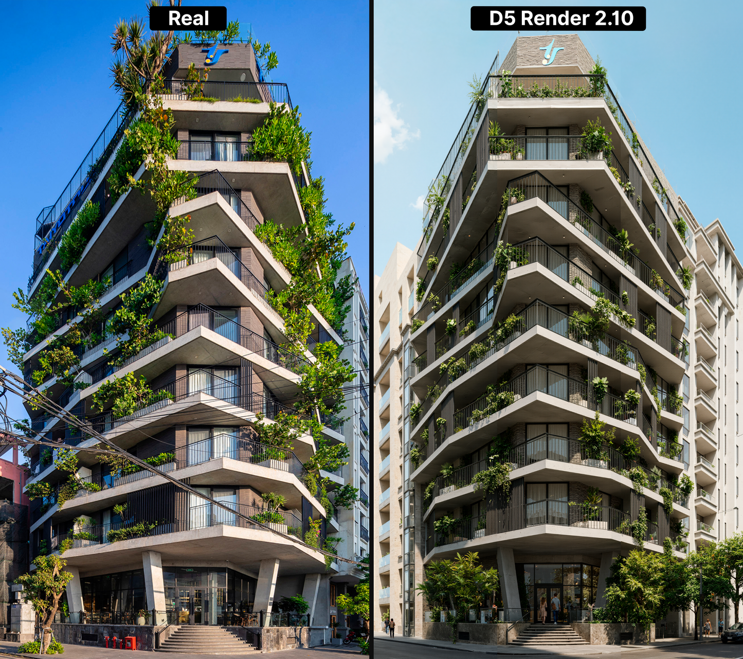 Taiyo Tower – D5 Render 2.10 Scene + SketchUp Model (Full Scene Package)