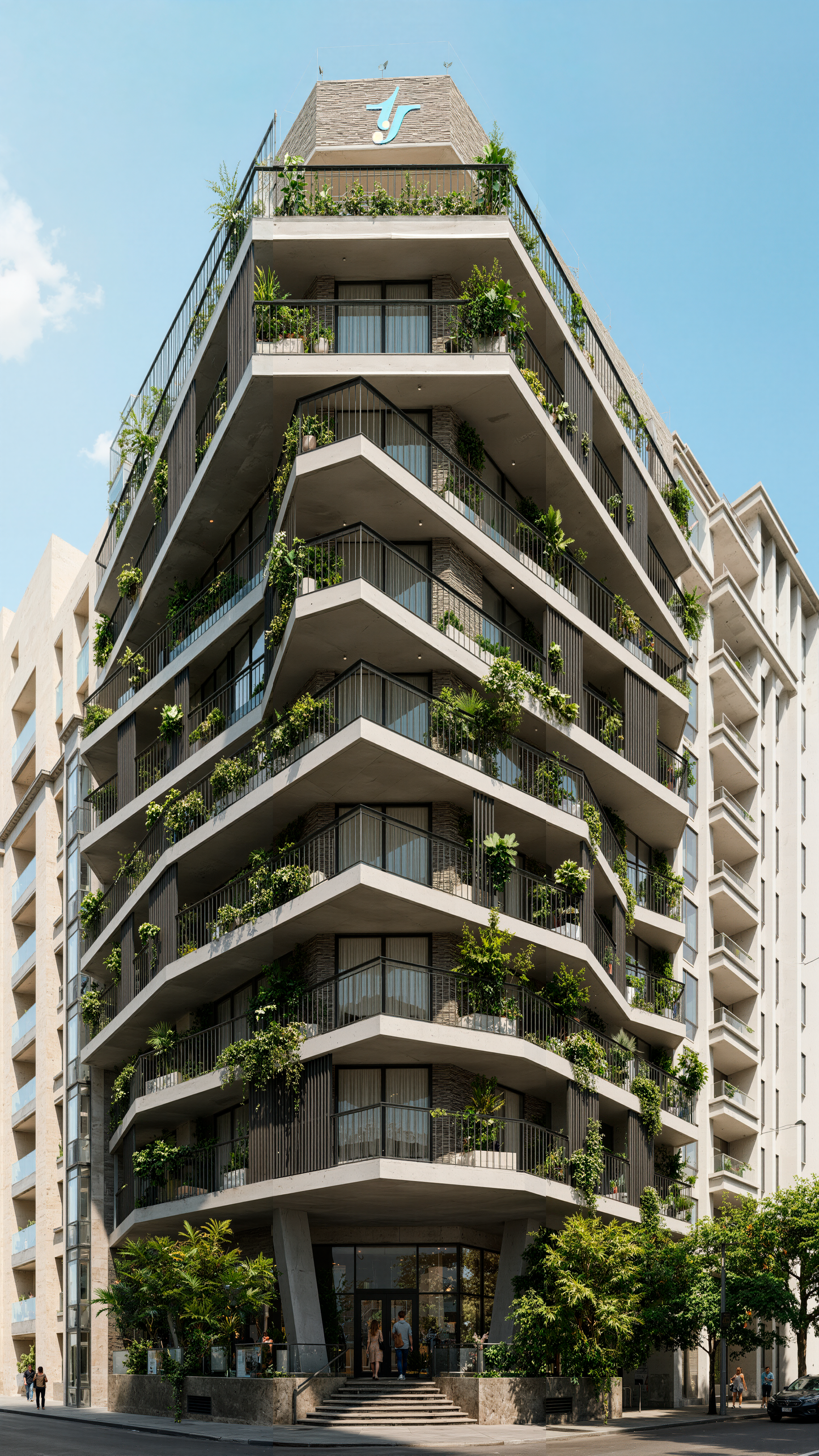 Taiyo Tower – D5 Render 2.10 Scene + SketchUp Model (Full Scene Package)